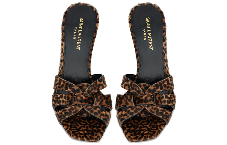 Shop (W) Saint Laurent Tribute High Heels 'Motif Leopard' 6509862PM002094