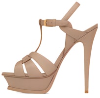 (Women) Saint Laurent Tribute Platform 'Beige' 315487AAAAH2721 (Women) Saint Laurent Tribute Platform 'Beige' 315487AAAAH2721