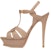 (W) Saint Laurent Tribute Platform 'Beige' Kasut Wanita 315487AAAAH2721