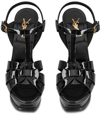 (W) Sepatu Heels Platform Saint Laurent Tribute Hitam Kulit Paten 315487B8I001000/315487AAAOW1000 Shop (W) Sepatu Heels Platform Saint Laurent Tribute Hitam Kulit Paten 315487B8I001000/315487AAAOW1000