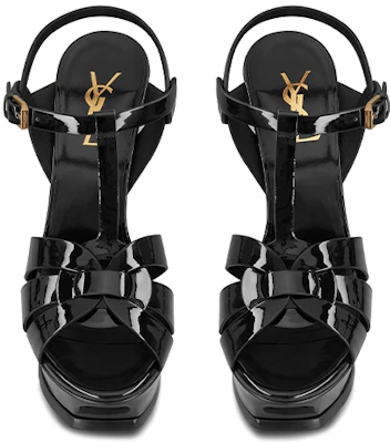 (W) Sepatu Heels Platform Saint Laurent Tribute Hitam Kulit Paten 315487B8I001000/315487AAAOW1000 Purchase (W) Sepatu Heels Platform Saint Laurent Tribute Hitam Kulit Paten 315487B8I001000/315487AAAOW1000