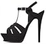 Buy (W) Saint Laurent Tribute Sandal 'Hitam Woven Strap' 764348AAAKY1000