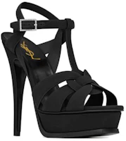 Lookbook (W) Sandalias Saint Laurent Tribute 'Correa Tejida Negra' 764348AAAKY1000