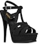 Lookbook (W) Saint Laurent Tribute Sandal 'Hitam Woven Strap' 764348AAAKY1000