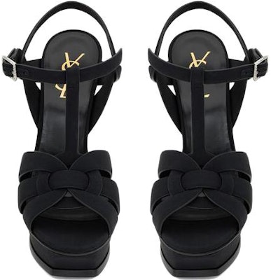 (W) 생 로랑 트리뷰트 블랙 샌들 (Saeng Loreng Teuribyuteu Beullaek Saendeul) 764348AAAKY1000 Shop (W) 생 로랑 트리뷰트 블랙 샌들 (Saeng Loreng Teuribyuteu Beullaek Saendeul) 764348AAAKY1000