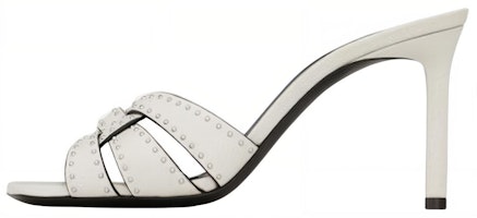 (Women) Saint Laurent Tribute White 'Comfortable Mule Fashion Slide' 688671AAAHQ9013 (Women) Saint Laurent Tribute White 'Comfortable Mule Fashion Slide' 688671AAAHQ9013