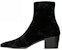 (W) Saint Laurent Vassili 'Zip Baldu Hitam' 711275AAAPM1000