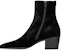 (W) Saint Laurent Vassili 'Zip Baldu Hitam' 711275AAAPM1000