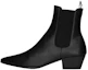 Buy (W) Saint Laurent Vassili Chelsea Boot ''Zwart Glad Leer'' 66917325N001000