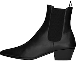 (Women) Saint Laurent Vassili Chelsea Boot 'Smooth Black Leather' 66917325N001000 (Women) Saint Laurent Vassili Chelsea Boot 'Smooth Black Leather' 66917325N001000