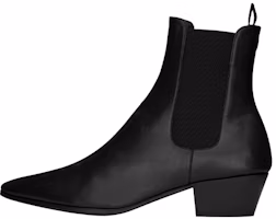(Women) Saint Laurent Vassili Chelsea Boot 'Smooth Black Leather' 66917325N001000 (Women) Saint Laurent Vassili Chelsea Boot 'Smooth Black Leather' 66917325N001000