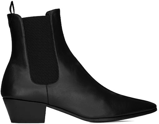 (W) Saint Laurent Vassili Chelsea Boot ''Zwart Glad Leer'' 66917325N001000 Order (W) Saint Laurent Vassili Chelsea Boot ''Zwart Glad Leer'' 66917325N001000