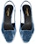 (W) Saint Laurent Velvet Blade 'Biru' 709185AAAPM4741