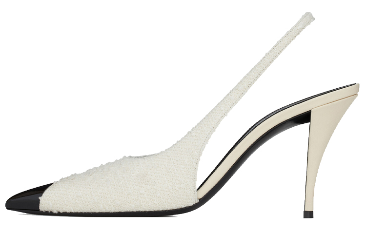 (Women) Saint Laurent Vesper 'White Elegance' 6808870CO031090
