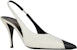 (W) Saint Laurent Vesper 'Keanggunan Putih' 6808870CO031090