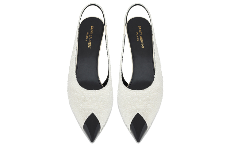Shop (W) Saint Laurent Vesper ''Witte Elegantie'' 6808870CO031090