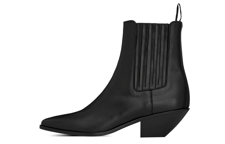 (Women) Saint Laurent West Chelsea Boot 'British Smooth Leather Black Heel' 549214CY5001000