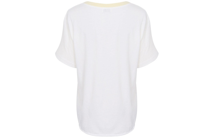 Lookbook (W) 圣罗兰白色棉质短袖字母设计T恤 503311YB2MY8486