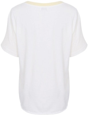 (W) 圣罗兰白色棉质短袖字母设计T恤 503311YB2MY8486 Lookbook (W) 圣罗兰白色棉质短袖字母设计T恤 503311YB2MY8486