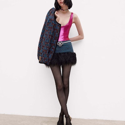 (W) SAINT LAURENT Wide Strap Knit Bodysuit Romper Maroon Ungu. 668380Y6D335510 Shop (W) SAINT LAURENT Wide Strap Knit Bodysuit Romper Maroon Ungu. 668380Y6D335510