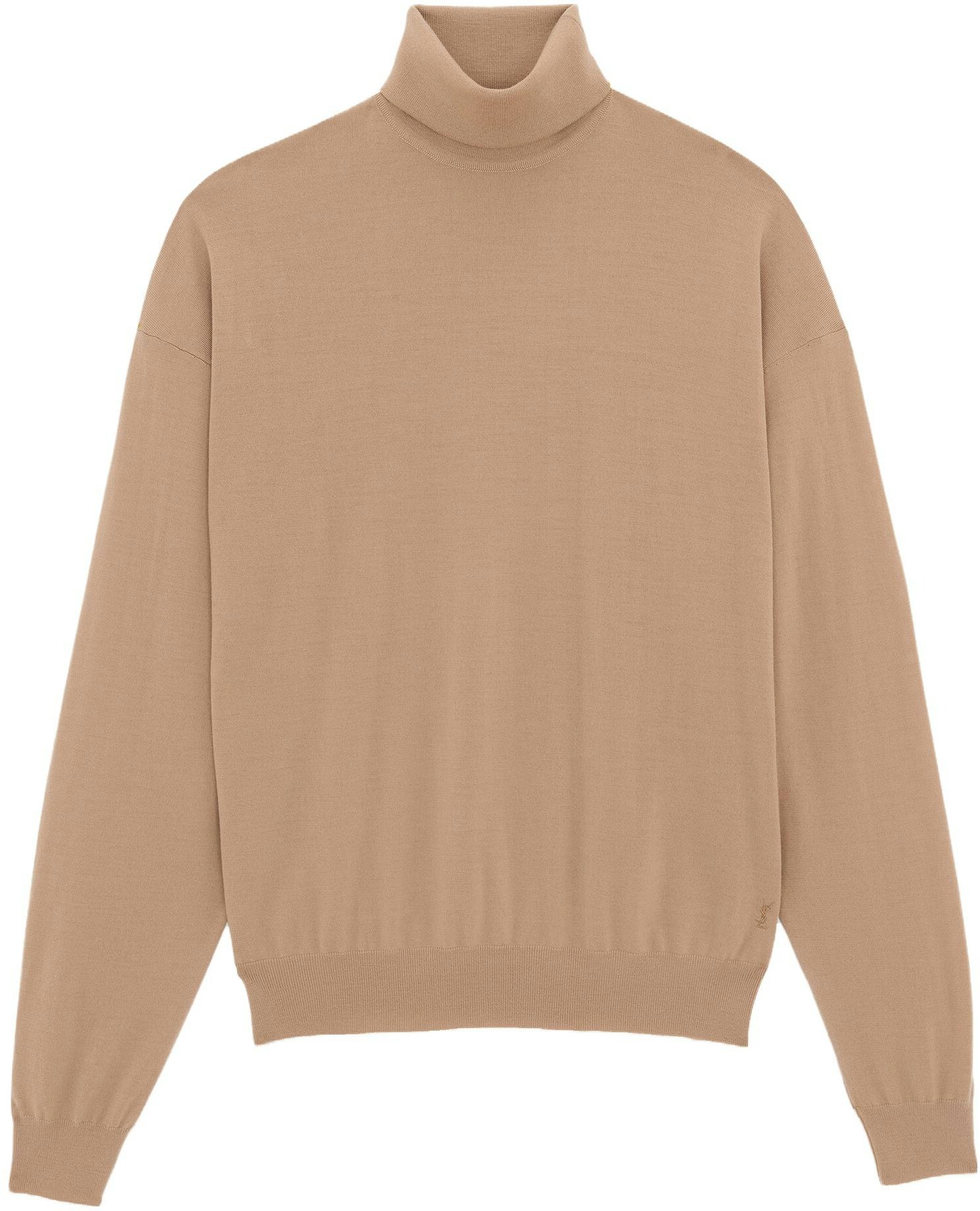 women-saint-laurent-women-s-yellow-oversized-turtleneck-long-sleeve-sweater-755010-y76-gm-2630