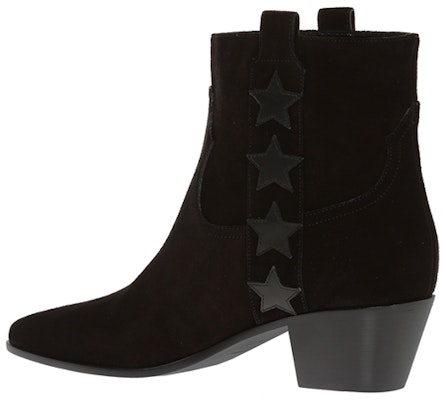 (Women) Saint Laurent Wyatt 'Star Patch Black Suede' 416469CLTF01000 Lookbook (Women) Saint Laurent Wyatt 'Star Patch Black Suede' 416469CLTF01000