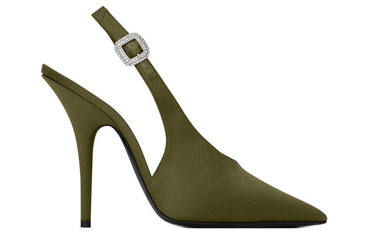 Order (W) Saint Laurent Yasmeen 'Stiletto Verde' 742038F14NN3304