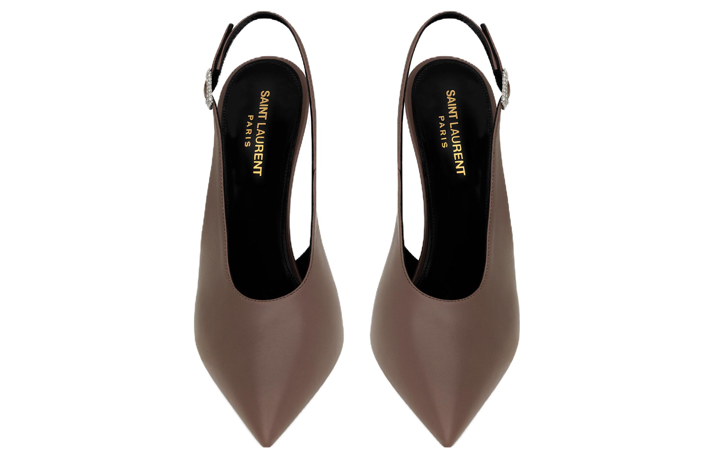 Lookbook (W) Saint Laurent Yasmeen 'Gris Marrón' 74683319XNN2019