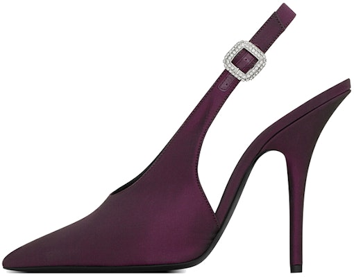 (W) Saint Laurent Yasmeen 'Slingback Ungu' 742038AAB3S6150 Buy (W) Saint Laurent Yasmeen 'Slingback Ungu' 742038AAB3S6150