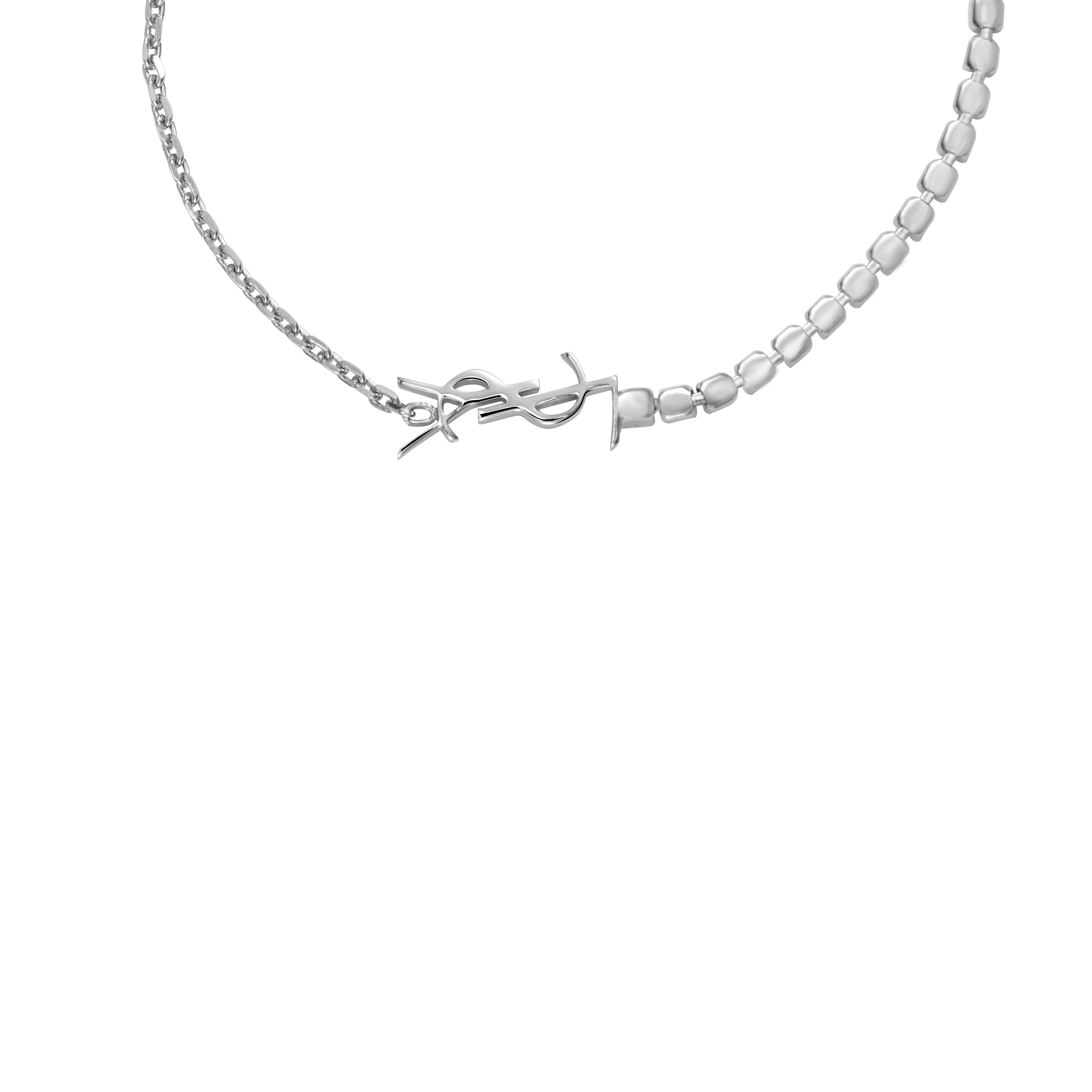 Shop (W) 생로랑 YSL 여성용 브라스 크리스탈 팔찌. 712345Y15268162