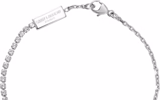 Purchase (Women) Saint Laurent YSL Brass Crystal Bracelet for Women. 712345Y15268162