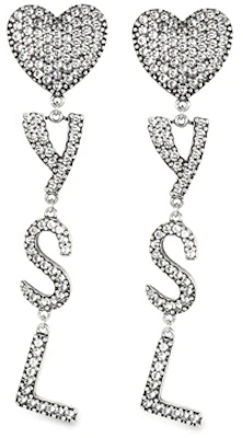 (W) Saint Laurent YSL Pendientes Corazón Plata 925 Clip-On Plata Fina. 584228Y1526-8368 Order (W) Saint Laurent YSL Pendientes Corazón Plata 925 Clip-On Plata Fina. 584228Y1526-8368