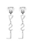 Shop (W) Saint Laurent YSL Pendientes Corazón Plata 925 Clip-On Plata Fina. 584228Y1526-8368
