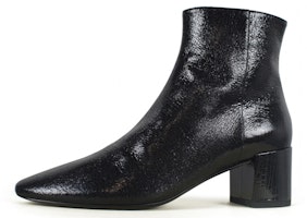 (Women) Saint Laurent Zip Leather Ankle Boots 'Black' 5003120MI001013 (Women) Saint Laurent Zip Leather Ankle Boots 'Black' 5003120MI001013