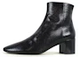 Buy (W) Botines de Cuero con Cremallera Saint Laurent 'Negro' 5003120MI001013