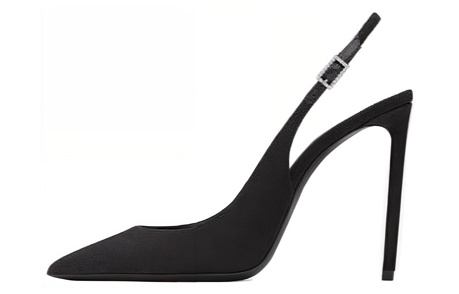 Buy (W) Saint Laurent Zoe ''Fibbia di Cristallo Satinata'' 76294614Q001000