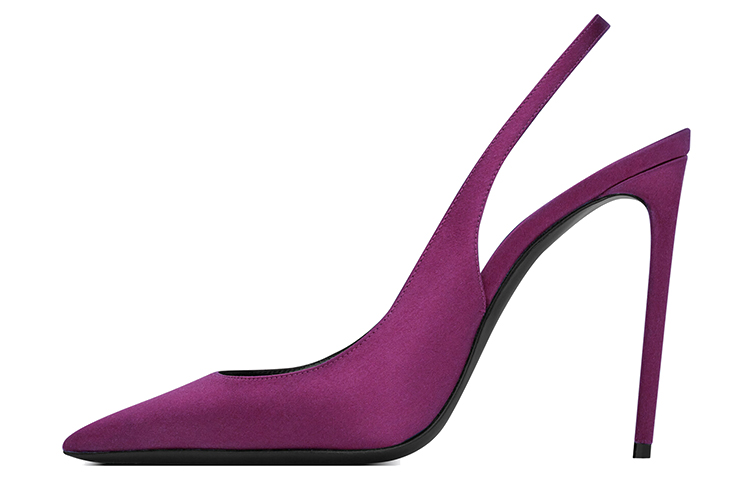 (Women) Saint Laurent Zoe 'Purple Sheer' 7027539QN005017