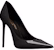 (W) Saint Laurent Zoe Tumit Tinggi 'Fashion Kulit Patent Hitam' 5297330NP001000