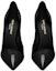Purchase (W) Saint Laurent Zoe Tumit Tinggi 'Fashion Kulit Patent Hitam' 5297330NP001000