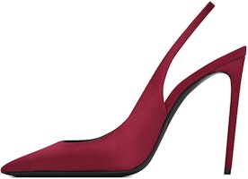 (Women) Saint Laurent Zoe High Heels 'Red Satin' 7027539QN006501 (Women) Saint Laurent Zoe High Heels 'Red Satin' 7027539QN006501