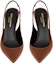 Shop (W) Saint Laurent Zoe Slingback Pam 'Brun Pecan' 702753-9QN00-2210
