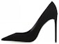 Buy (W) Saint Laurent Zoe Stiletto 'Black Fashion' Hitam Kasut Tumit Tinggi Bergaya 649474AAAKY1000