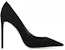 (W) Saint Laurent Zoe Stiletto 'Black Fashion' Hitam Kasut Tumit Tinggi Bergaya 649474AAAKY1000