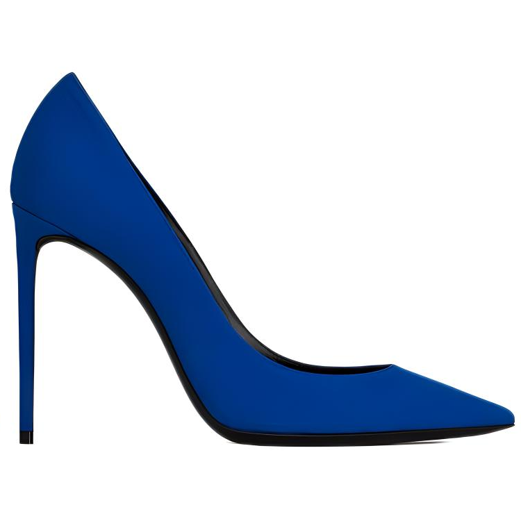 Order (W) Saint Laurent Zoe Stiletto 'Biru Fesyen' 649474AAAKY4306