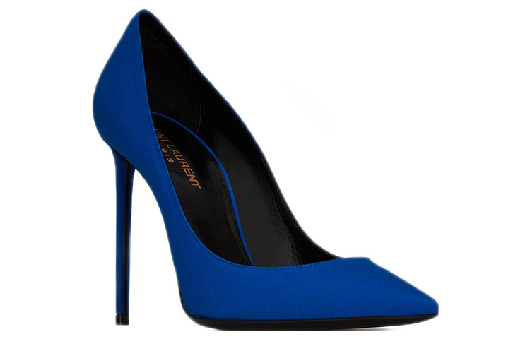 Lookbook (W) Saint Laurent Zoe Stiletto 'Biru Fesyen' 649474AAAKY4306