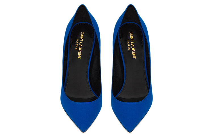 Shop (W) Saint Laurent Zoe Stiletto 'Biru Fesyen' 649474AAAKY4306