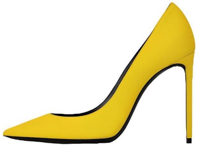 (W) 圣罗兰 Zoe 高跟鞋 '绣球花黄' 649474AAAKY7203 Buy (W) 圣罗兰 Zoe 高跟鞋 '绣球花黄' 649474AAAKY7203