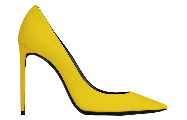 Order (W) Saint Laurent Zoe Stiletto 'Kuning Hydrangea' 649474AAAKY7203