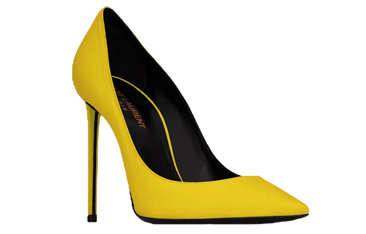 Lookbook (Women) Saint Laurent Zoe Stiletto 'Hydrangea Yellow' 649474AAAKY7203
