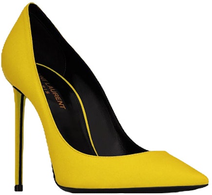 (Women) Saint Laurent Zoe Stiletto 'Hydrangea Yellow' 649474AAAKY7203 Lookbook (Women) Saint Laurent Zoe Stiletto 'Hydrangea Yellow' 649474AAAKY7203
